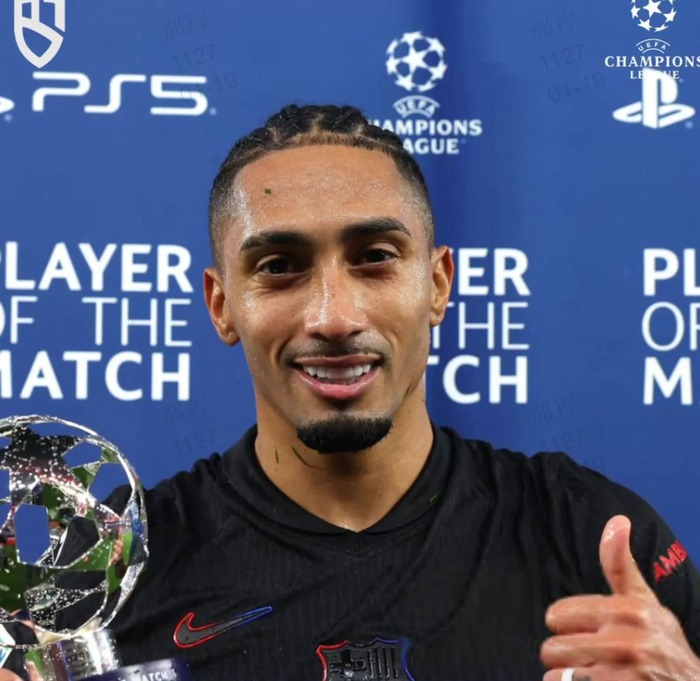 OFFICIAL: Raphinha Crowned Man of the Match in Benfica vs Barcelona 9-Goal Thriller